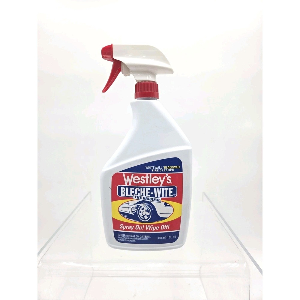 Westley's Bleche-Wite Whitewall Blackwall Tire Cleaner 32 fl oz